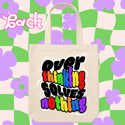 Over thinker Tote bag